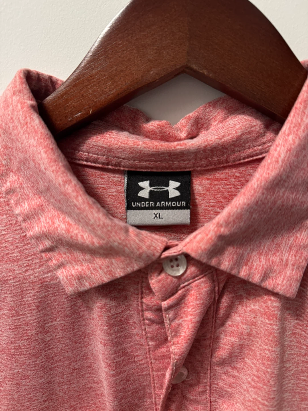Golf polos . Light pink Under Armour / Black Adidas - photo 3