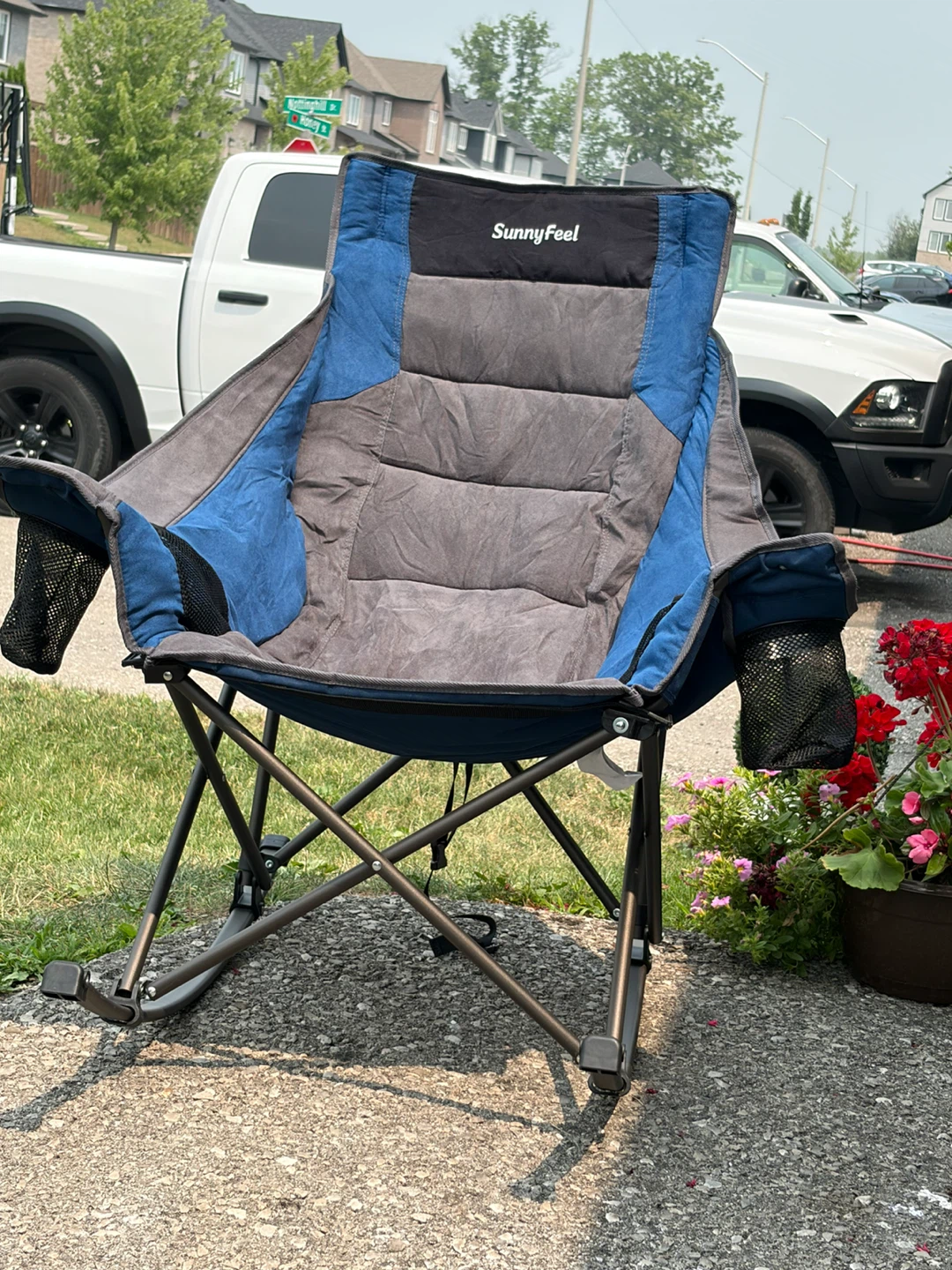 SunnyFeel Rocking Camping Chair