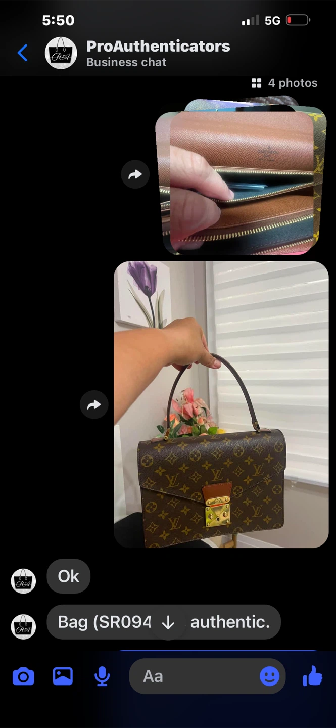 Louis Vuitton Monogram Shoulder Bag