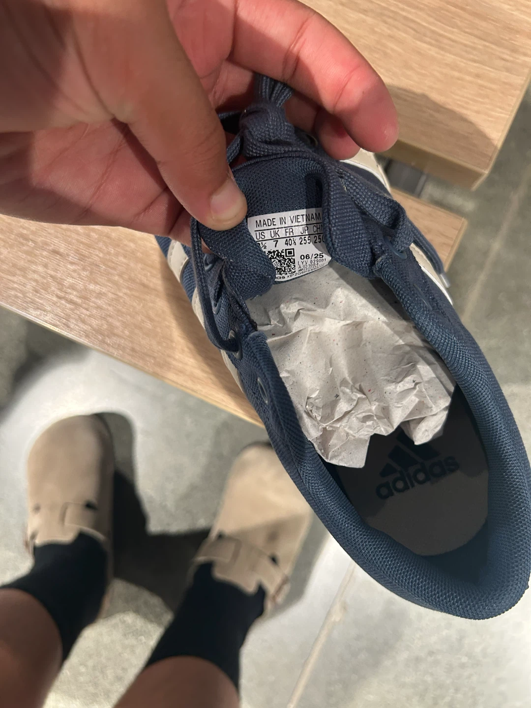 Adidas Bravada 2.0 Platform Shoes – Navy/Cream - photo 2