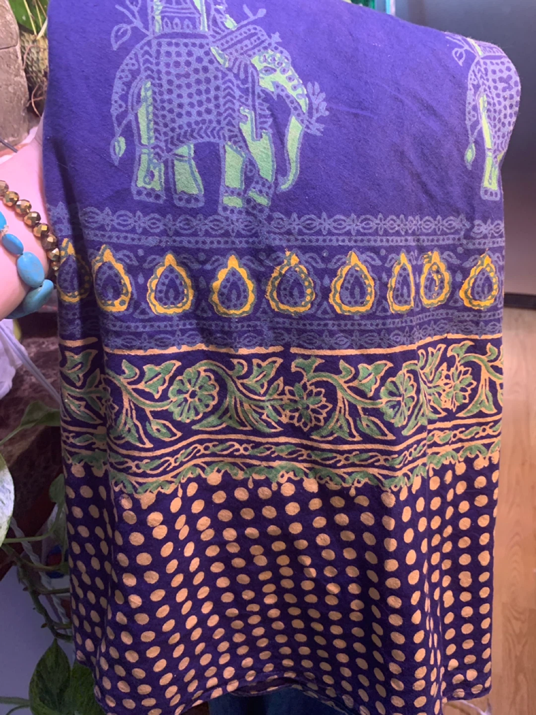Womens Wrap Around Skirt. Blue. Size Small to Medium. - photo 5