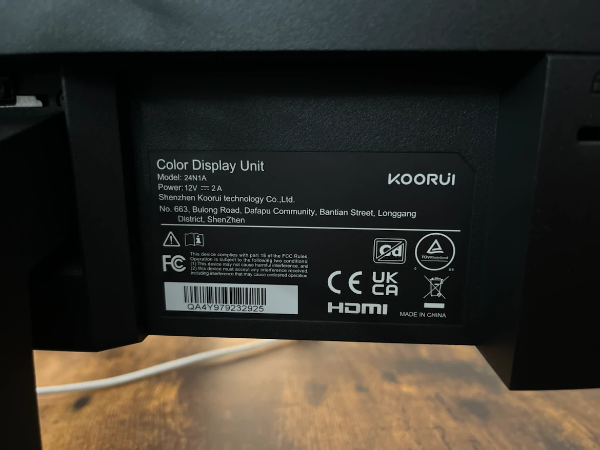 2 Monitors for Sale – Dell & KOORUI (24”) - photo 4