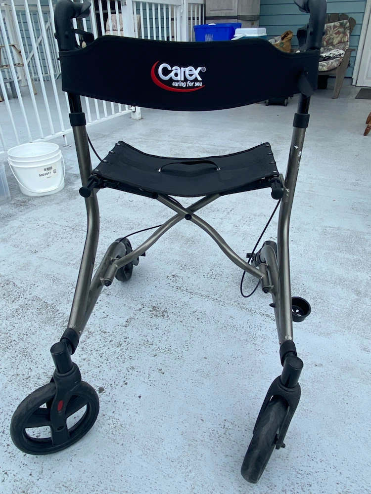 MINT Carex Folding Walker with Bag