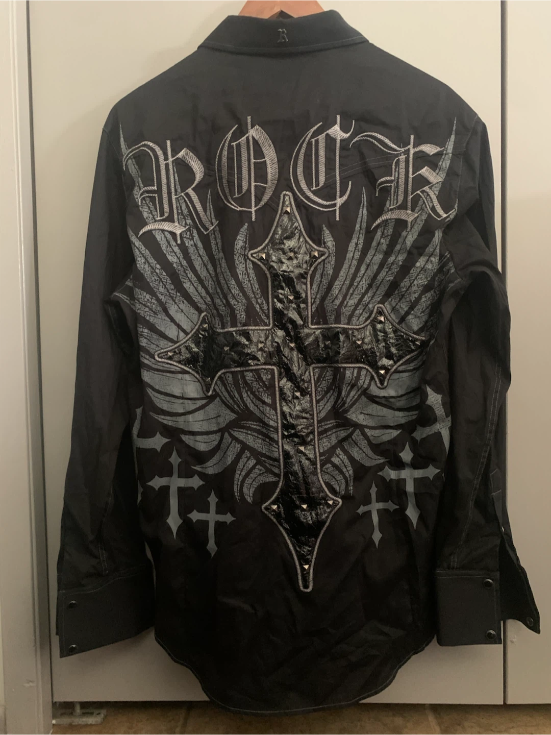 Rock&Roll Cowboy “Panhandle Slim” Embroidery shirt - photo 3