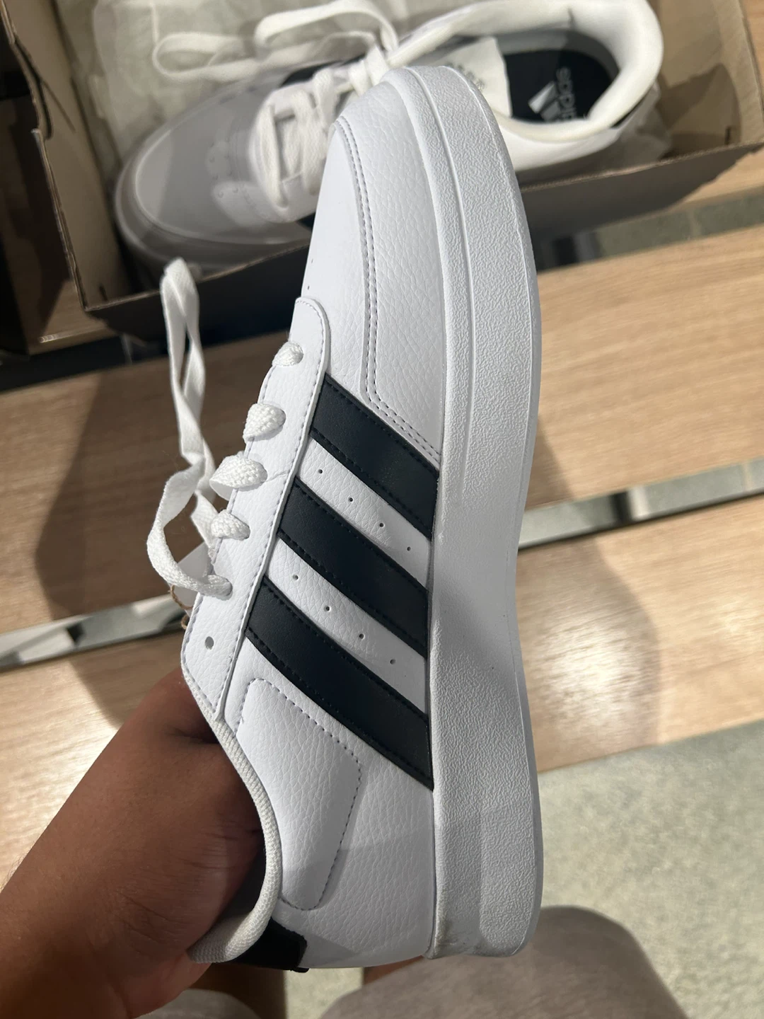 Adidas Breaknet 2.0 – White/Black – Brand New – Sizes 7–10 - photo 3