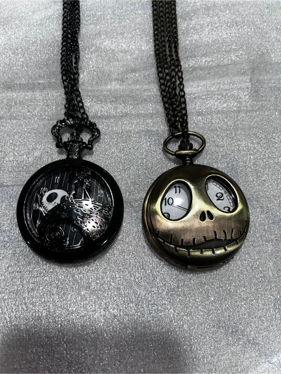 The Nightmare Before Christmas Pocket Watch Necklace
