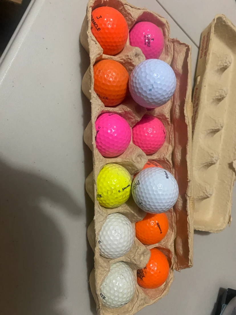 Mixed Brand Golf Balls