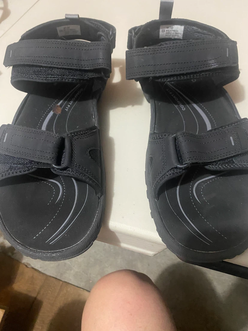 Ozark Trail Men's Black Sandals Size 13
