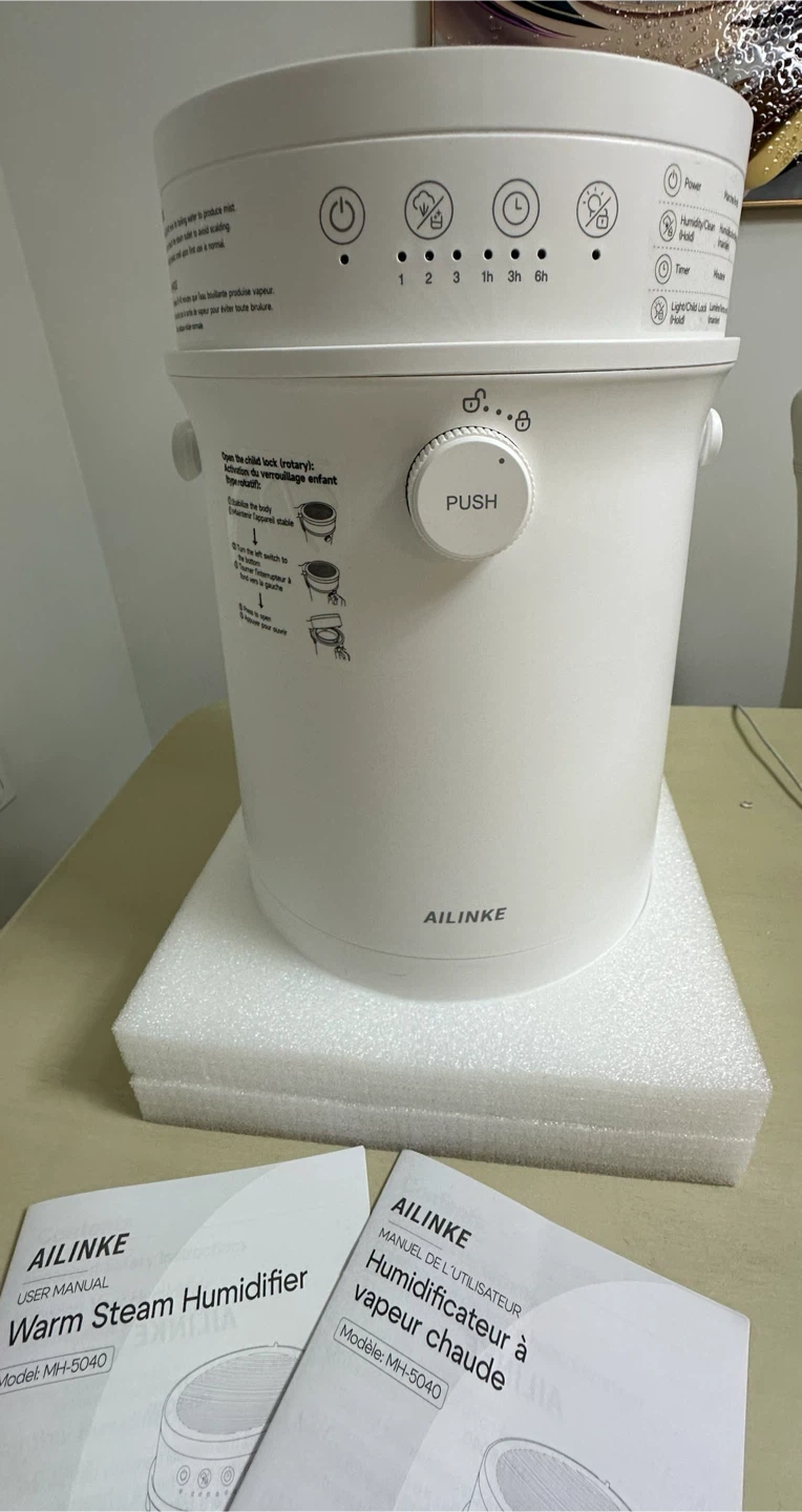 AILINKE Warm Steam Humidifier MH-5040