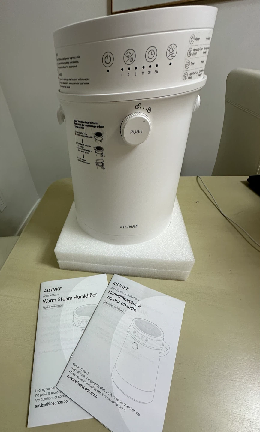 AILINKE Warm Steam Humidifier MH-5040 - photo 2