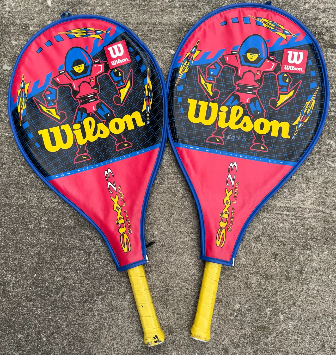 Wilson Stixx 23 Super Light Tennis Racquets (Pair) - photo 2
