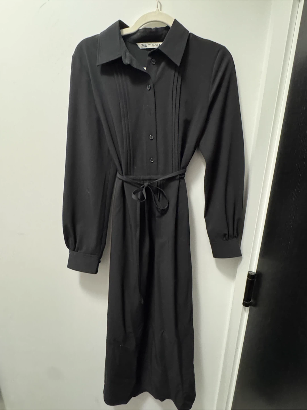 ZARA Black Shirt Dress - Size S - photo 2