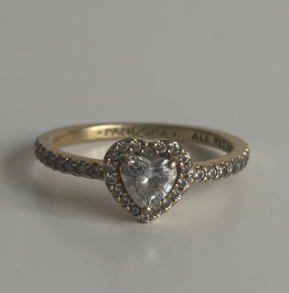 Pandora 14K ring and necklace - photo 5