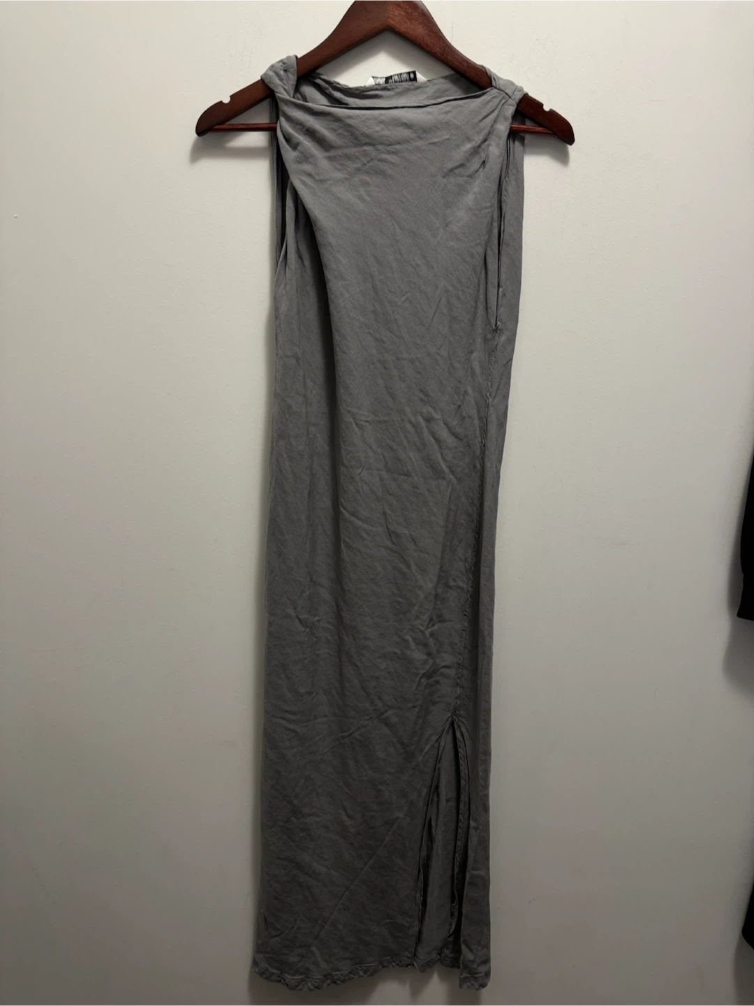 ZARA Gray Sleeveless Maxi Dress - photo 2