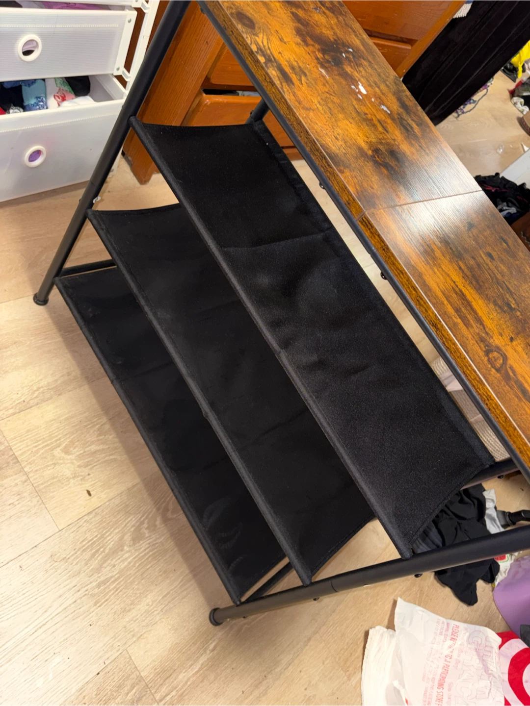 VASAGLE 4-Tier Shoe Rack - photo 3