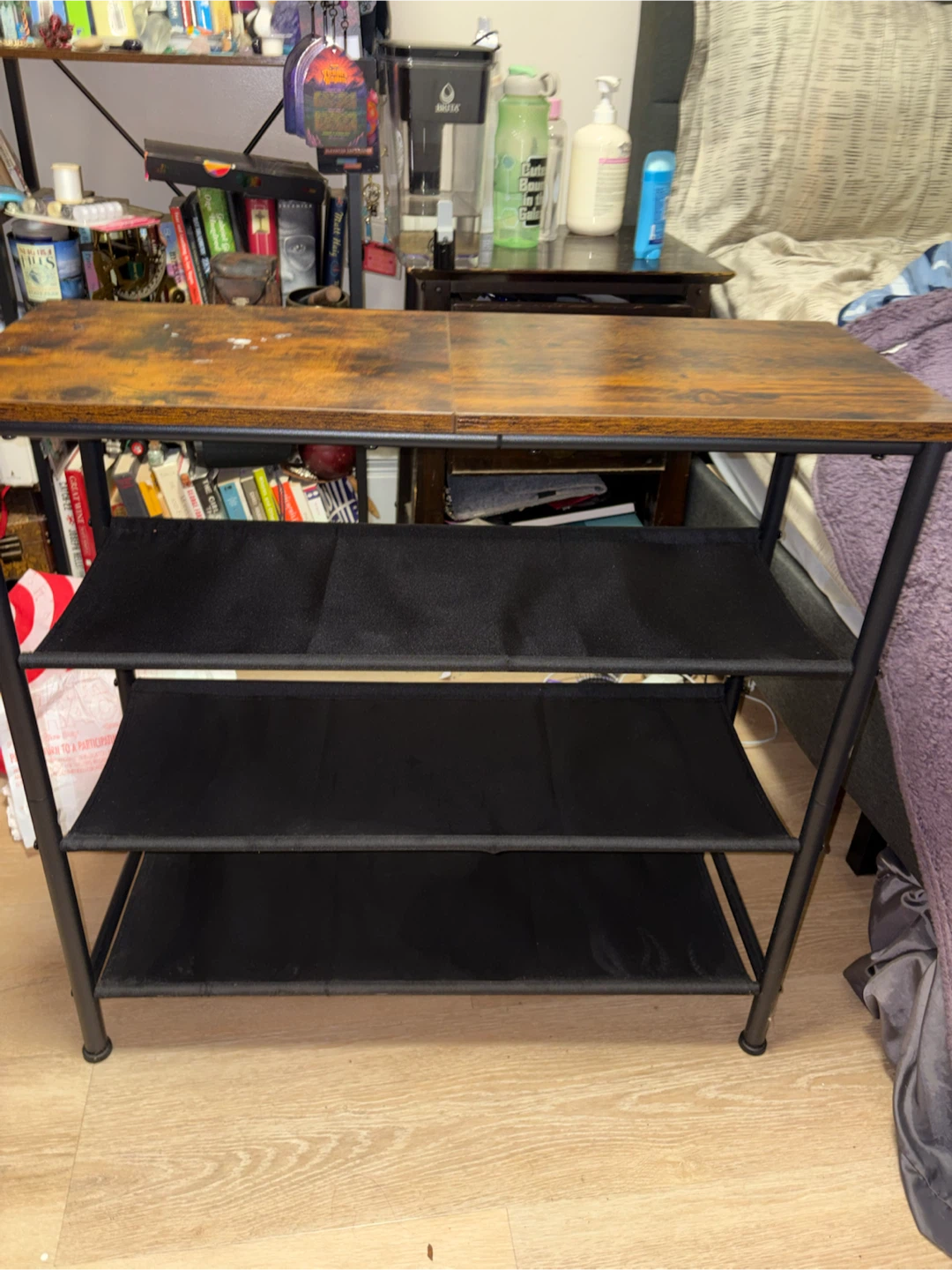 VASAGLE 4-Tier Shoe Rack - photo 4