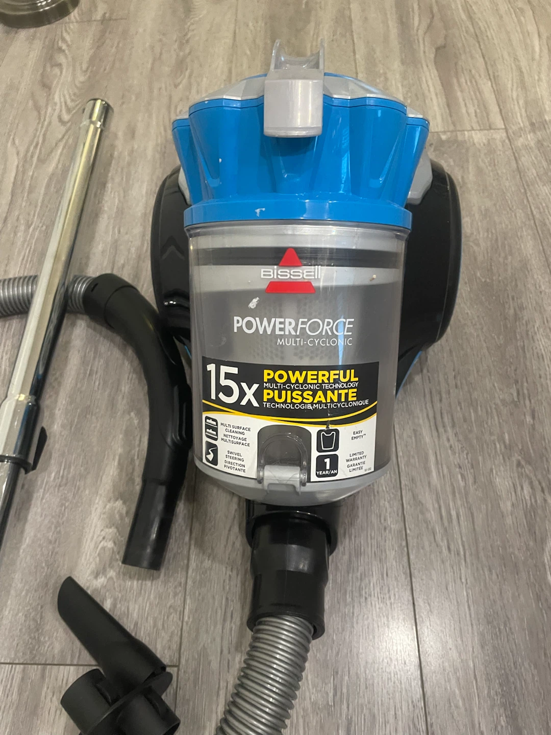 Bissell PowerForce Multi-Cyclonic Vacuum Cleaner - photo 2
