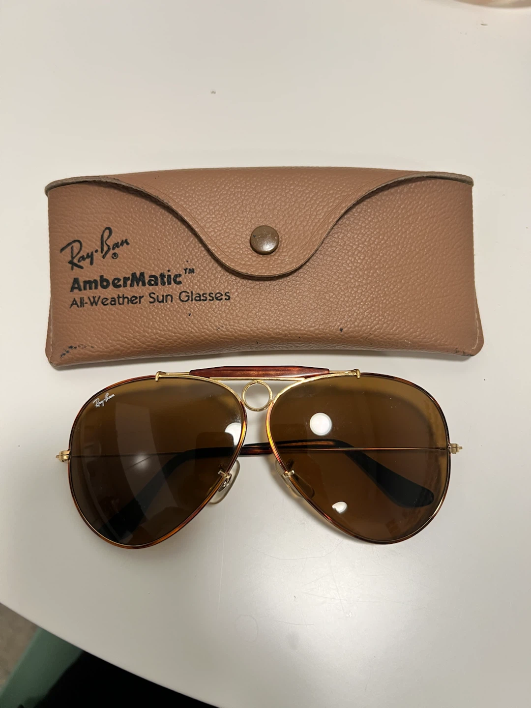 Vintage B&L Ray Ban: Shooter with AmberMatic