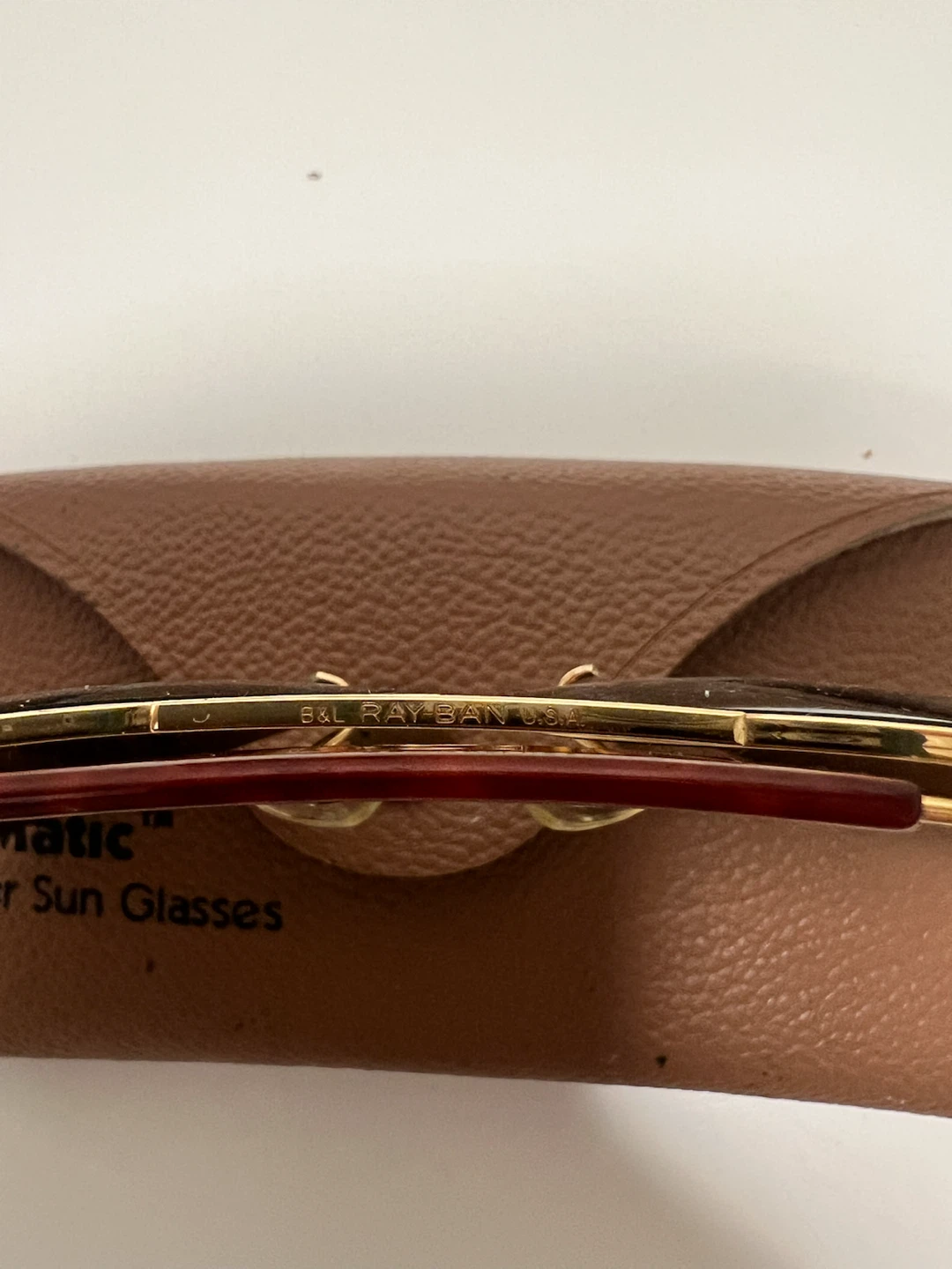 Vintage B&L Ray Ban: Shooter with AmberMatic - photo 3