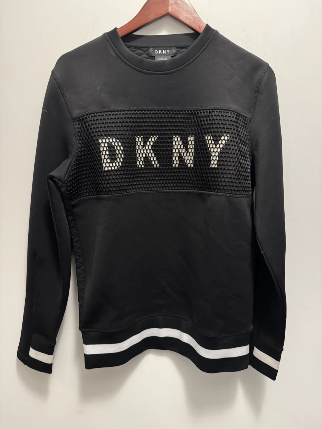 DKNY Black Crewneck Sweatshirt - photo 2