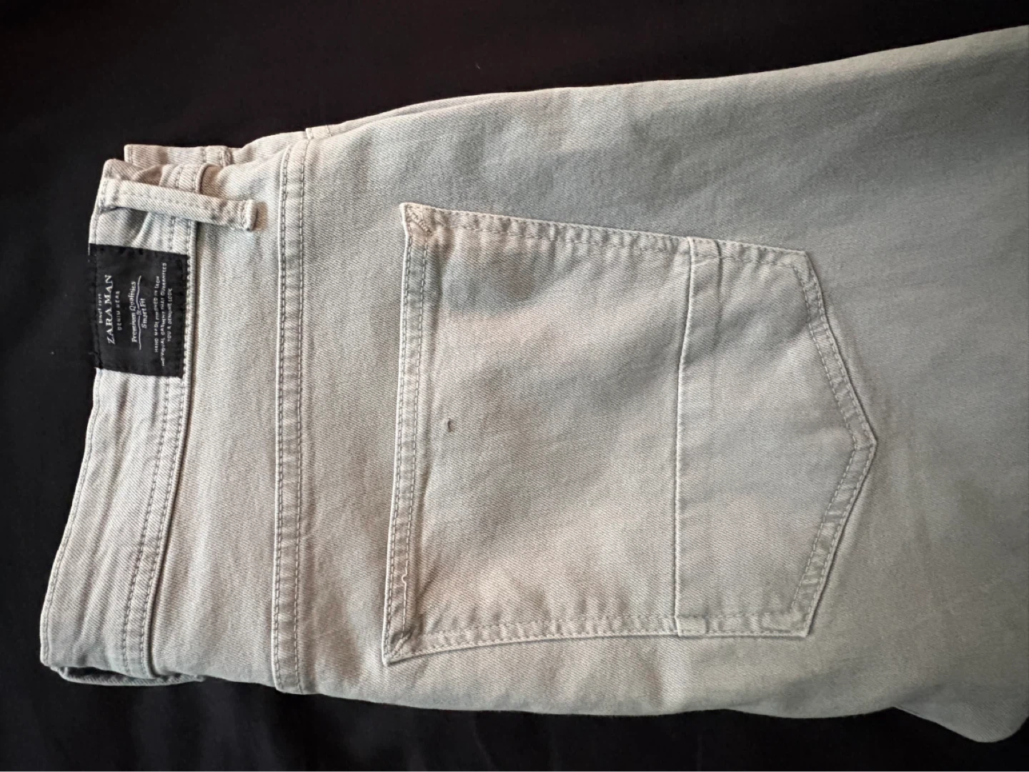 Zara Man Light Grey Denim Jeans - photo 5
