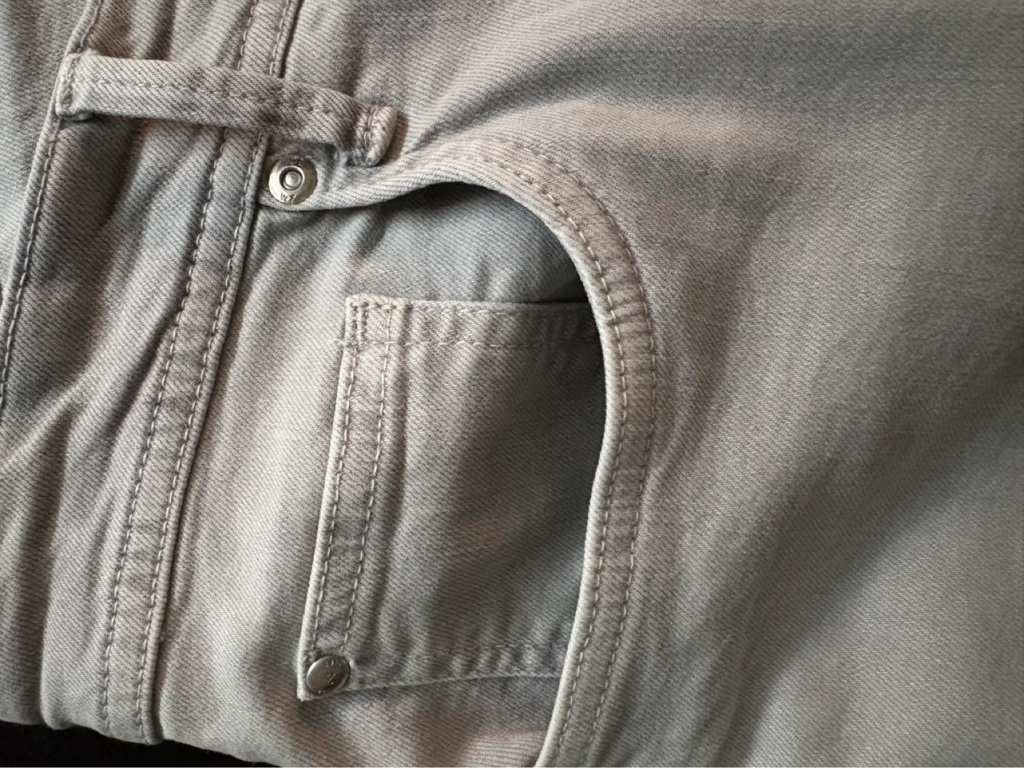 Zara Man Light Grey Denim Jeans - photo 4