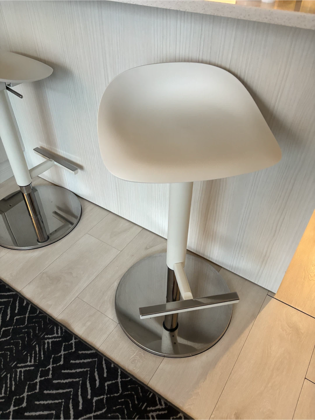White Bar Stool (IKEA)