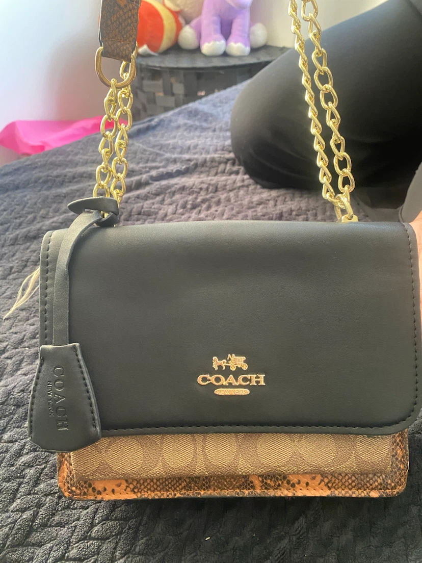 Coach Crossbody Bag with Chain Strap - photo 3