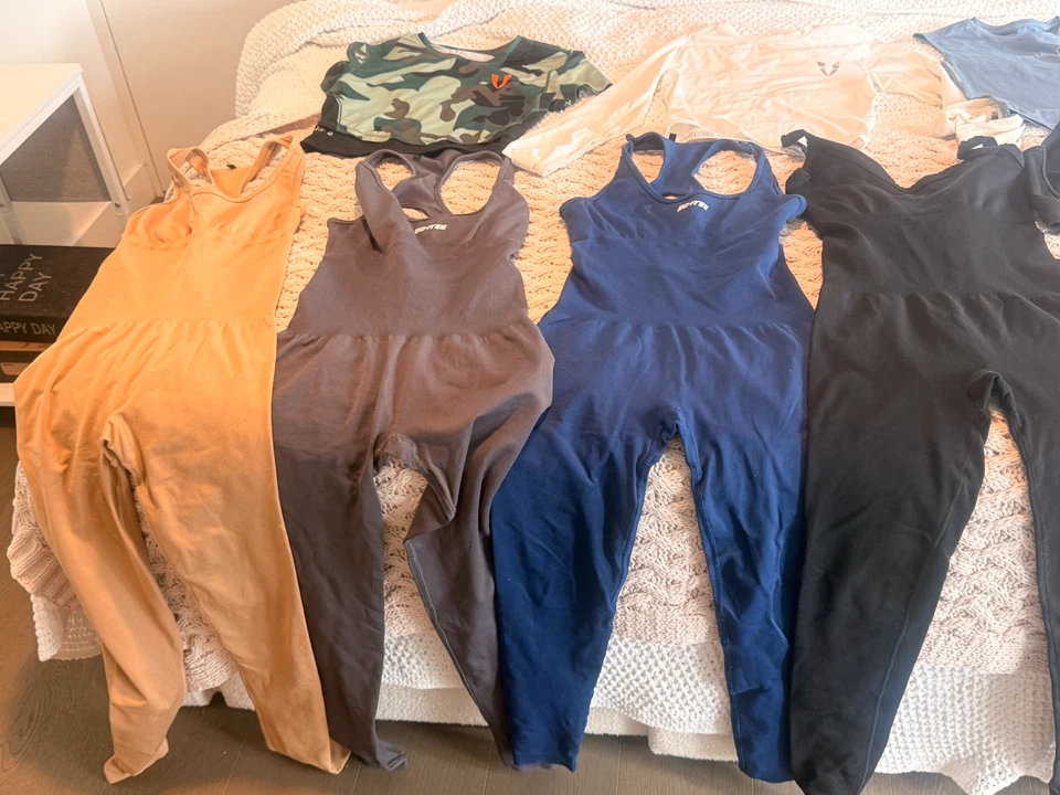 Yoga jumpsuit / tank top , like new
