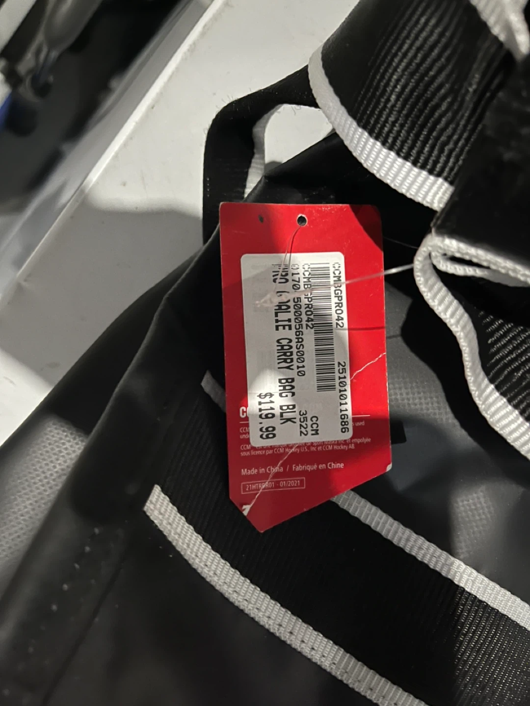 CCM Pro 42” Goalie Carry Bag - photo 3