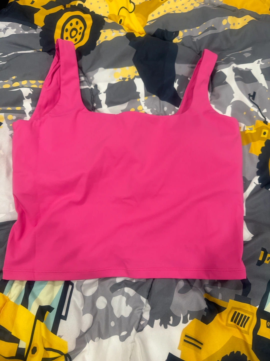 Pink Athletic Tank Top - Size L