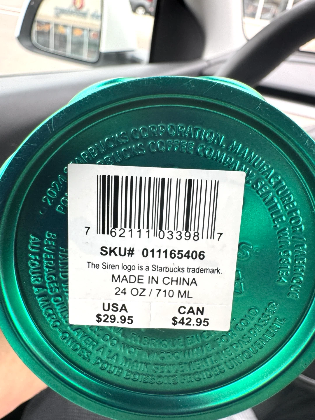 Starbucks Mermaid Tumbler 24 oz - photo 4