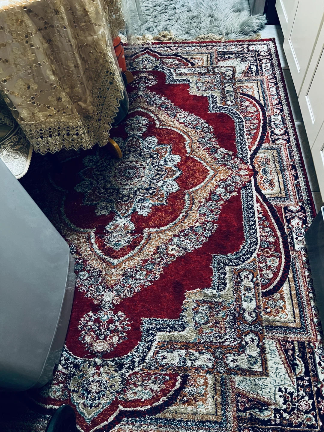 Red Oriental Area Rug