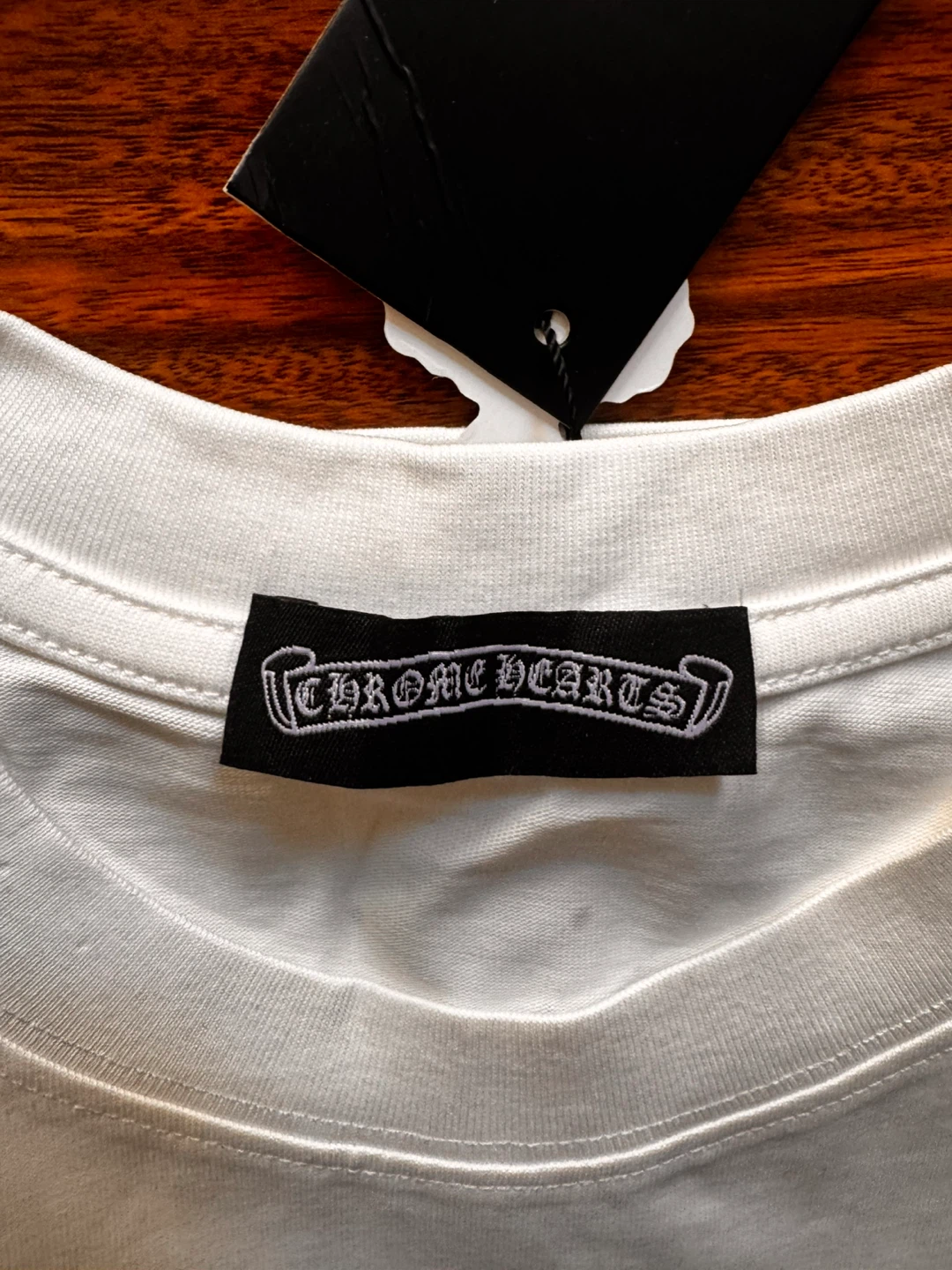 Chrome White Cross Tee - Size Medium - photo 5