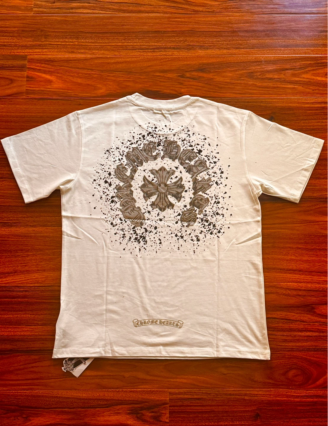 Chrome White Cross Tee - Size Medium - photo 2