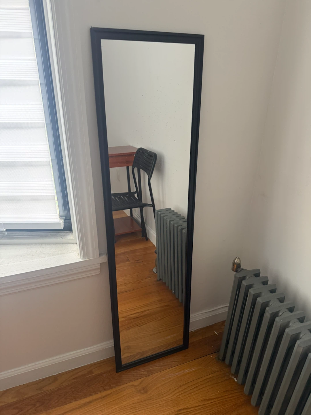 Full Length Black Framed Mirror