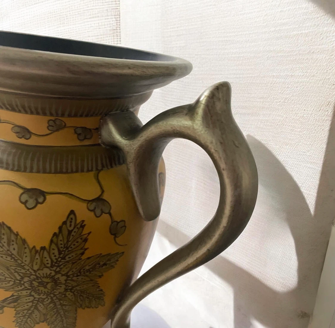 Raymond Waites Amphora Handpainted Ceramic Tall Trophy Vase - photo 5