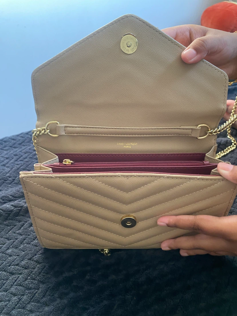 Saint Laurent Wallet on Chain Bag - photo 2