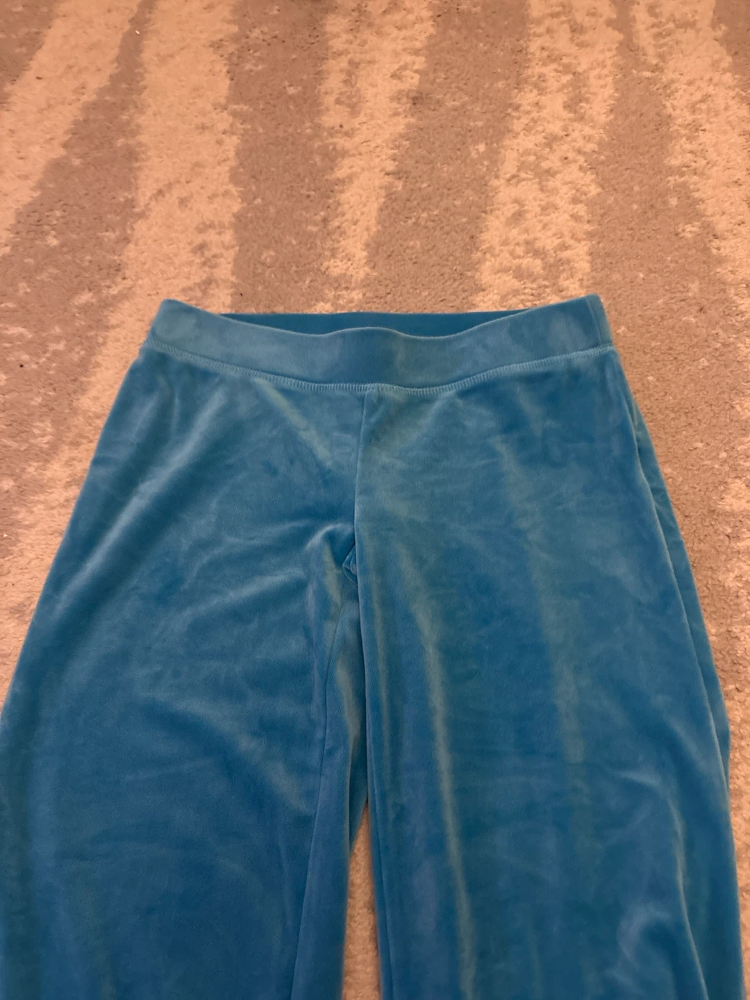 Juicy Couture Velour Track Pants XXS Blue - photo 2