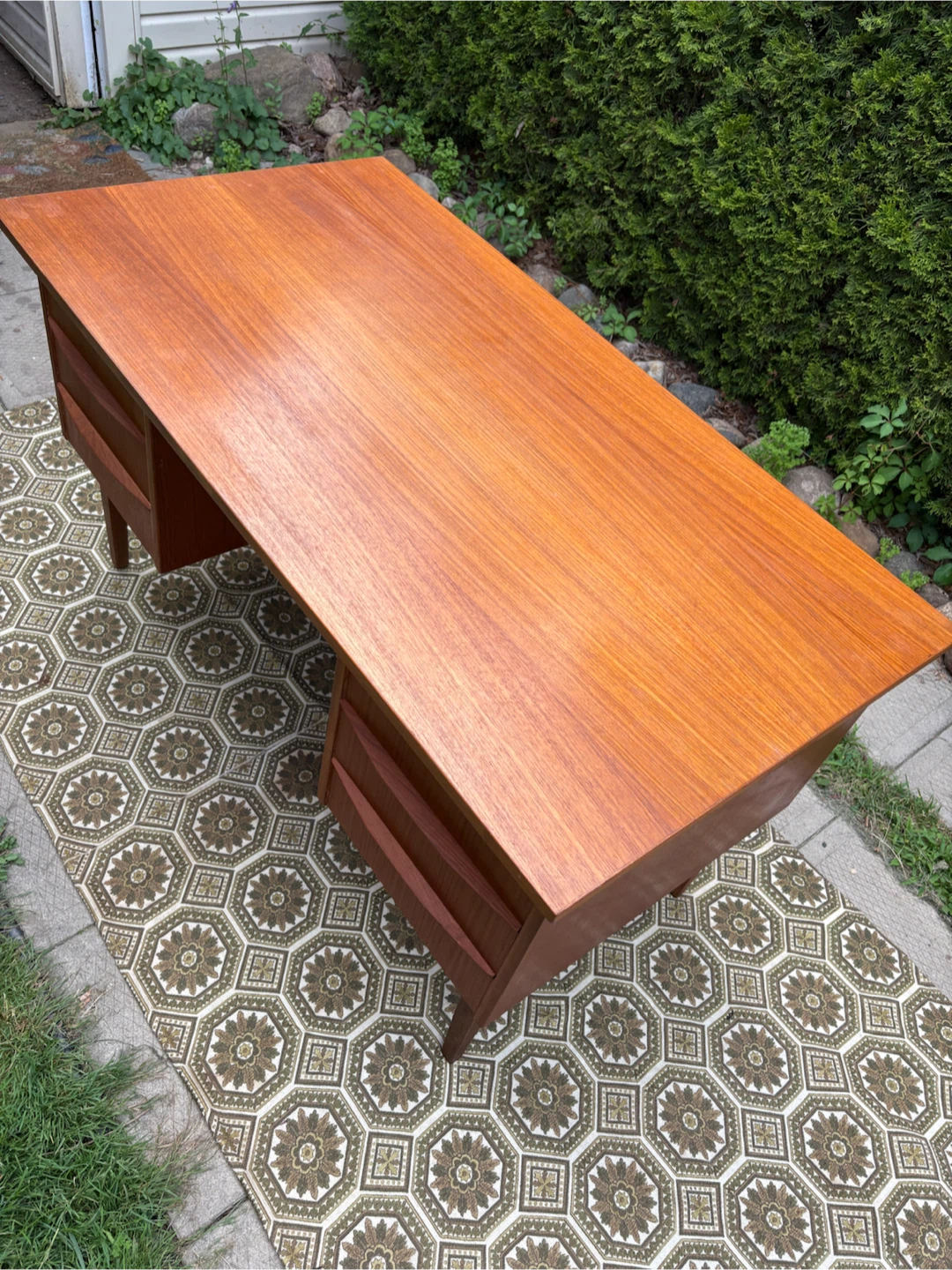 Danish MCM Teak Desk - photo 5