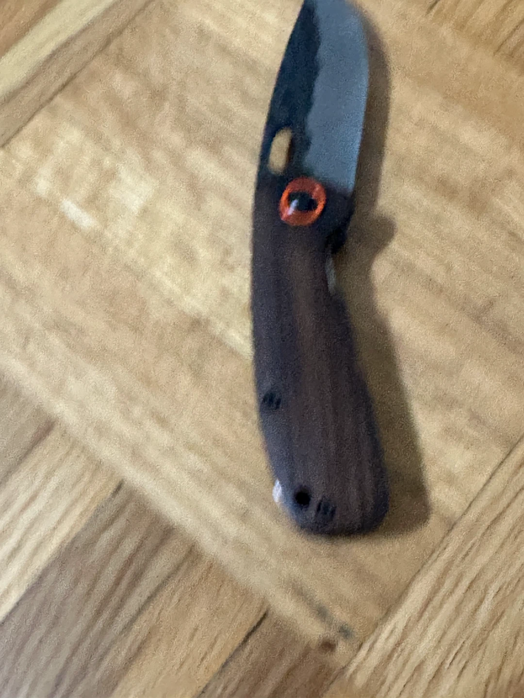 Folding Knife with Wood Handle - photo 2