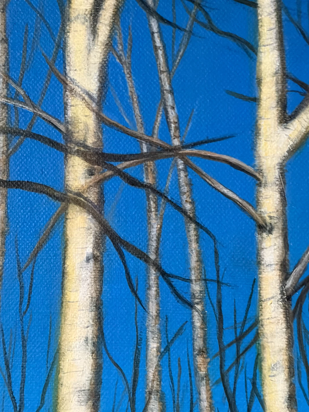 Original Winter Landscape Painting Signed J. Walker - photo 3