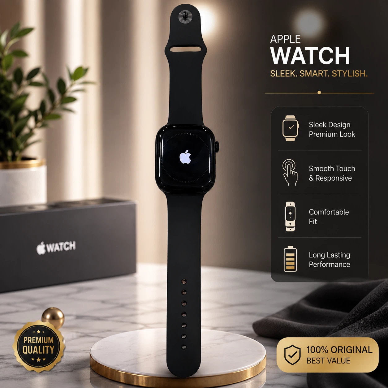 Apple Watch – Black | Excellent Condition | Fully Functional