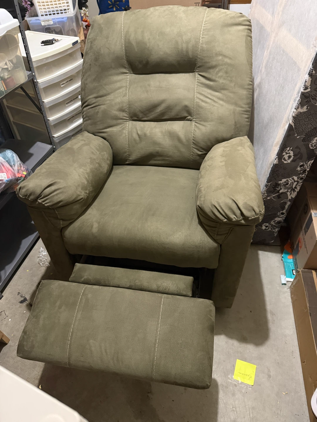 Olive Green Recliner Chair
