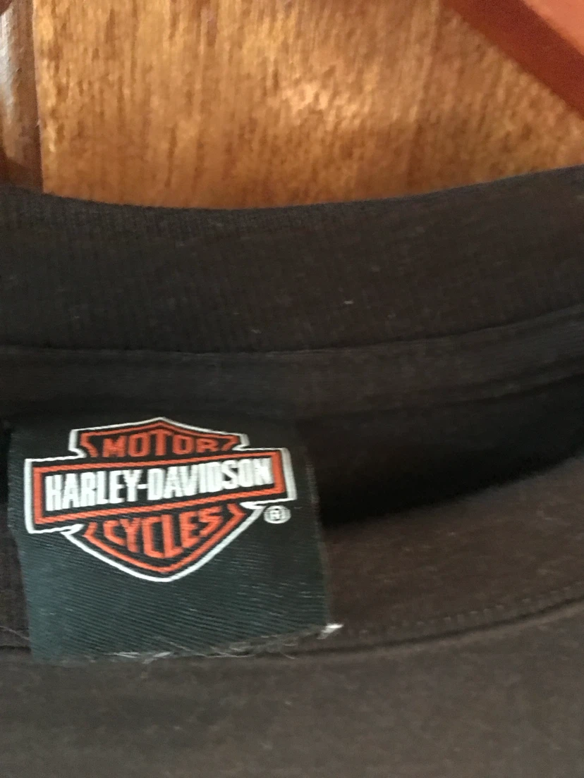 Harley-Davidson Black Pocket T-Shirt - photo 3