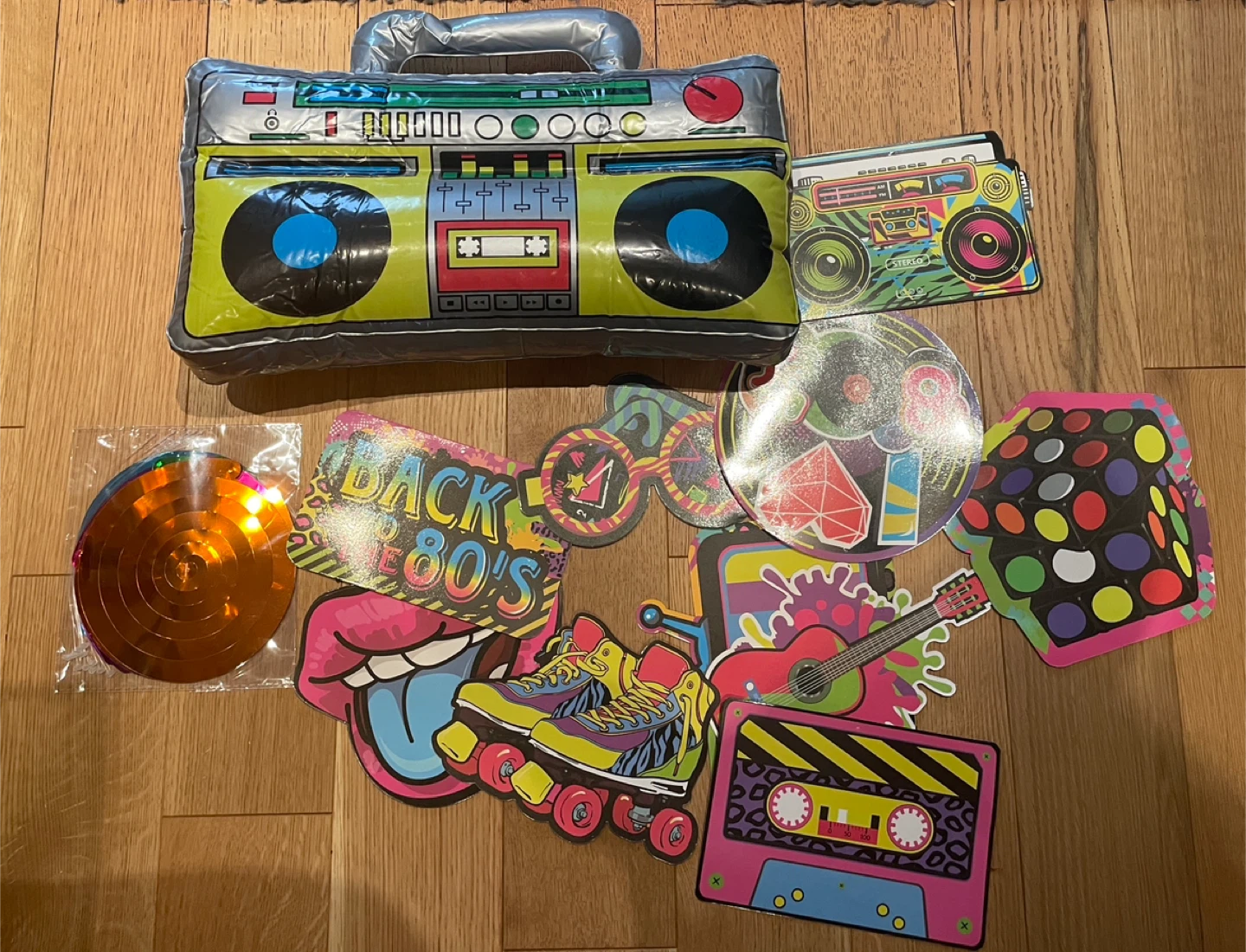 80’s Themed Party Decor
