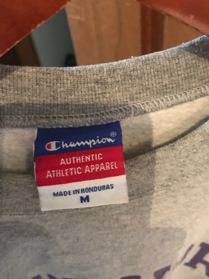 Champion New York University Crewneck Sweatshirt - Grey - Medium - photo 3