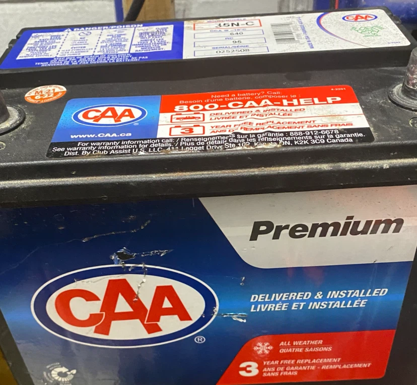 CAA Premium Car Battery 35N-C - photo 2