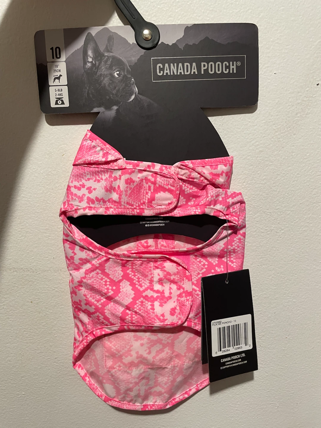 10’ Brand New Canada Pooch Dog Raincoat - photo 3