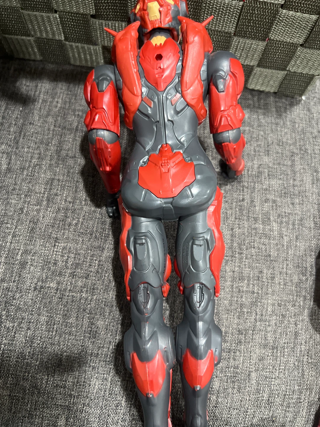 Red and Gray Robot Action Figure - photo 3
